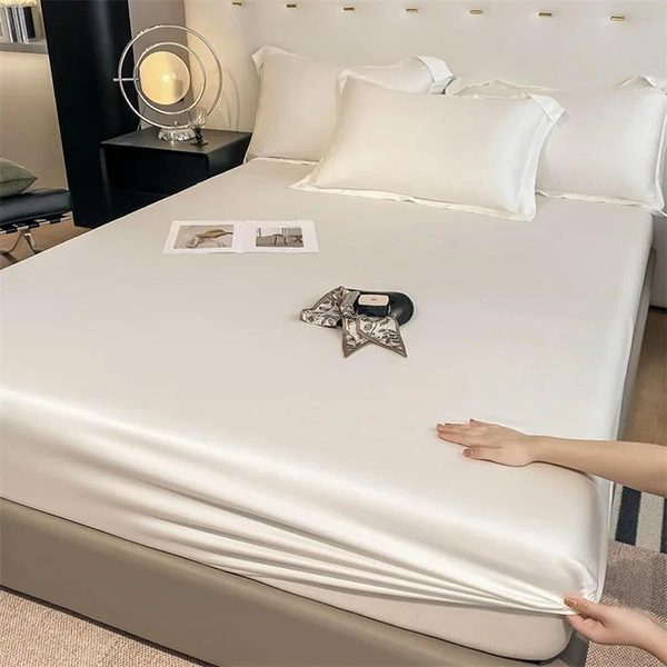 Ensemble de Draps de Lit en Bambou 100% Biologique