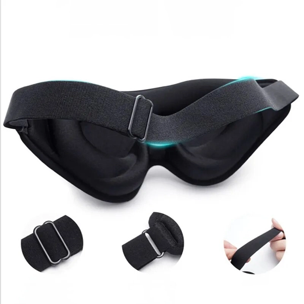 Masque De Sommeil 3D En Mousse À Mémoire De Forme – Image 5
