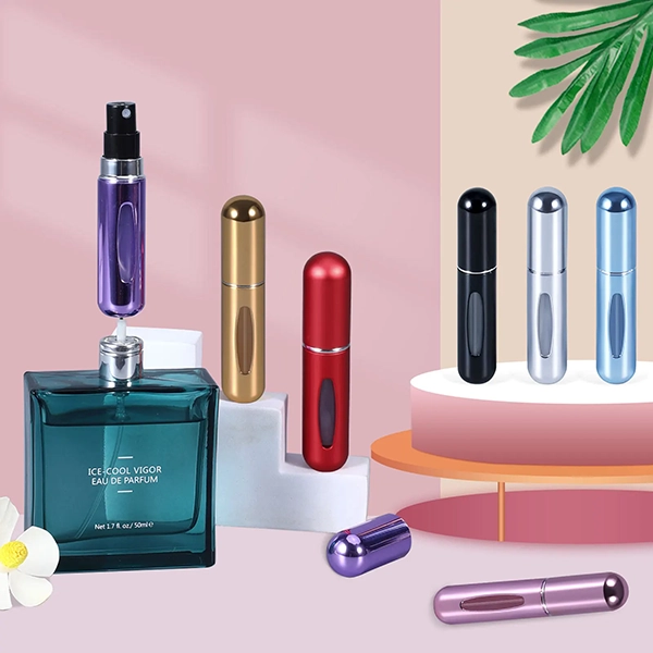 5 Flacons de Parfum Rechargeables avec Vaporisateur – Image 3