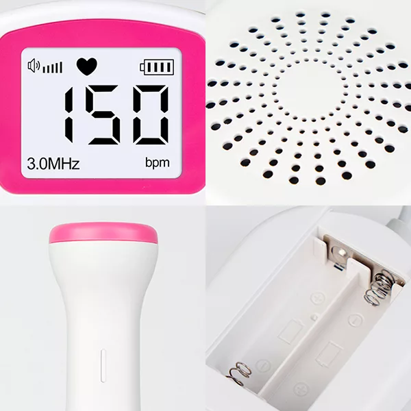 Moniteur de Fréquence Cardiaque Doppler pour la Grossesse et le Fœtus – Image 7