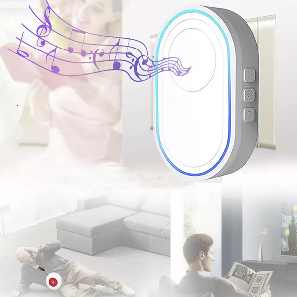 Bouton d’appel d’urgence sans fil pour les personnes âgées – Image 3