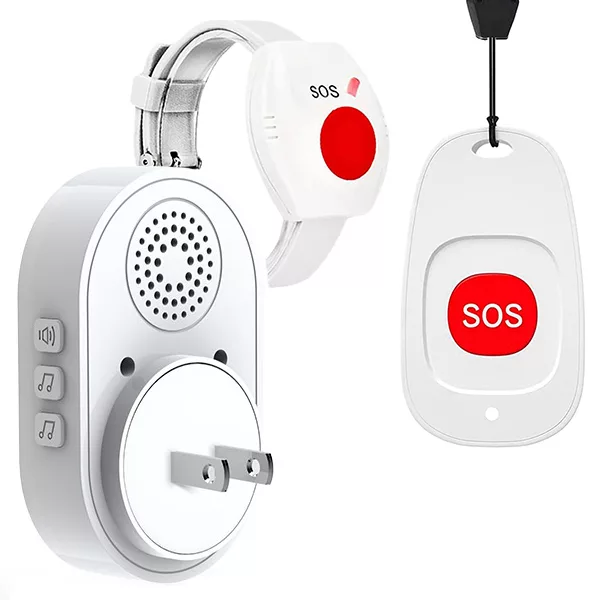 Bouton d’appel d’urgence sans fil pour les personnes âgées – Image 2