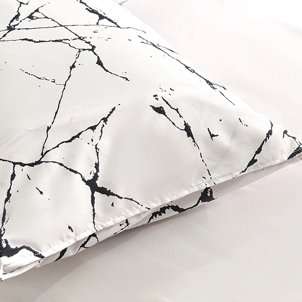 Ensemble Housse de Couette et Taies D’oreiller au Motif Marbré – Image 5