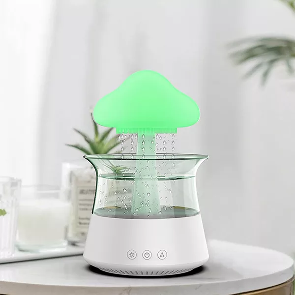 Humidificateur d’Air LED,  Nuage de Pluie, Diffuseur d’Arômes – Image 3