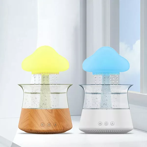 Humidificateur d’Air LED,  Nuage de Pluie, Diffuseur d’Arômes – Image 2