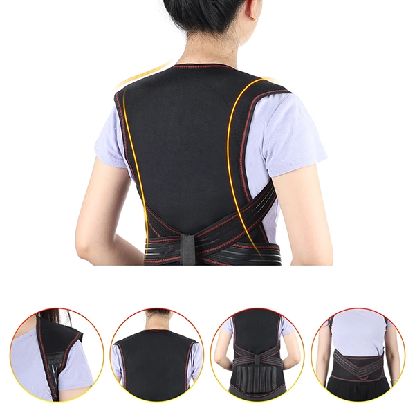 Support Dorsal Magnétique Auto-chauffant Pour Corriger Les Postures – Image 4