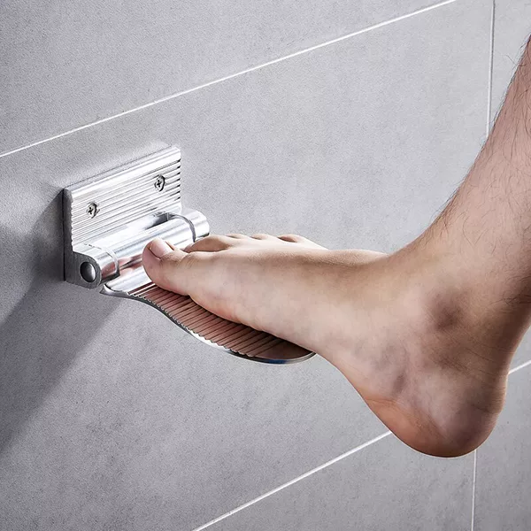 Repose-Pieds de Douche Tabouret de Pied Pédale Antidérapante – Image 2