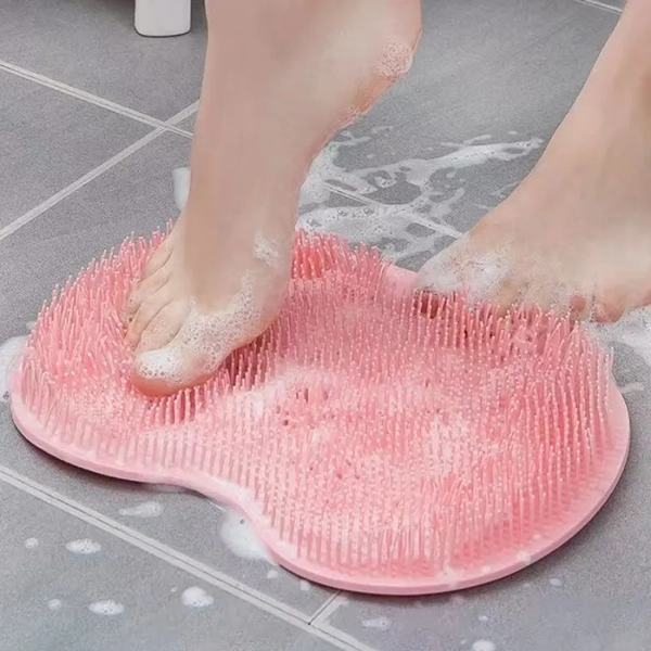 Tapis de Douche de Massage en Silicone avec Ventouse