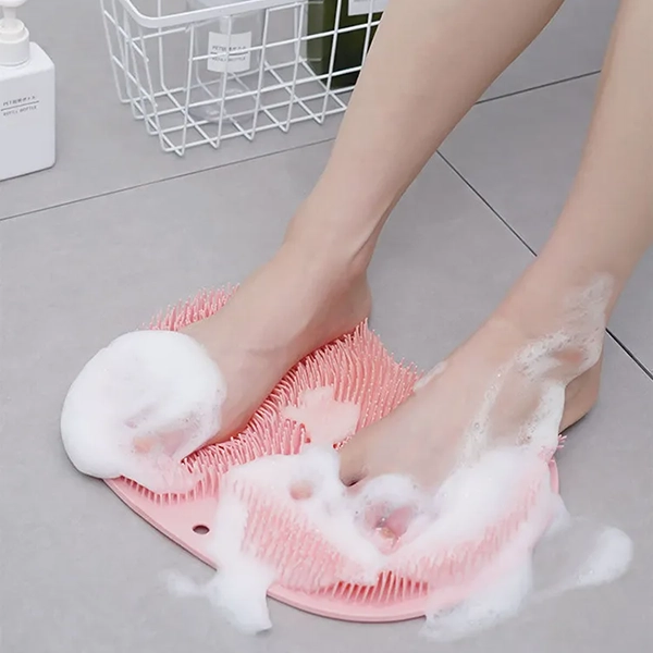 Tapis de Douche de Massage en Silicone avec Ventouse – Image 2