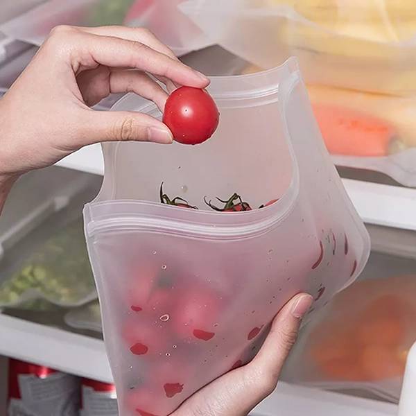 Sac En Silicone Réutilisable Pour La Conservation Des Aliments – Image 5