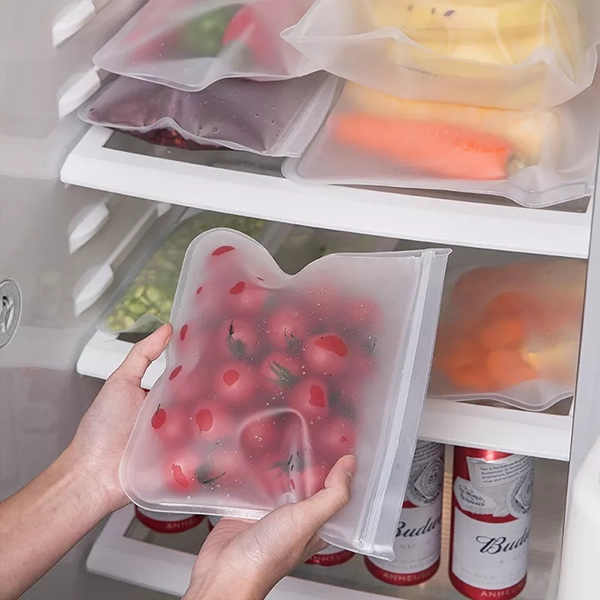 Sac En Silicone Réutilisable Pour La Conservation Des Aliments – Image 6