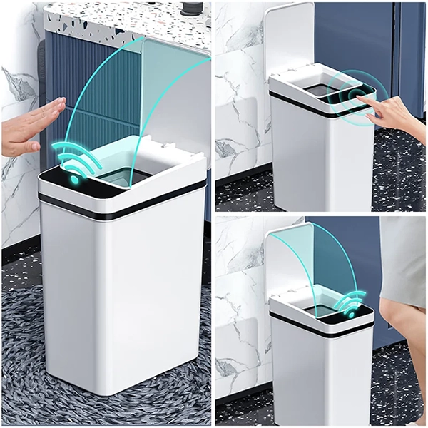 Boîte À Ordures Intelligente Poubelle Automatique – Image 3