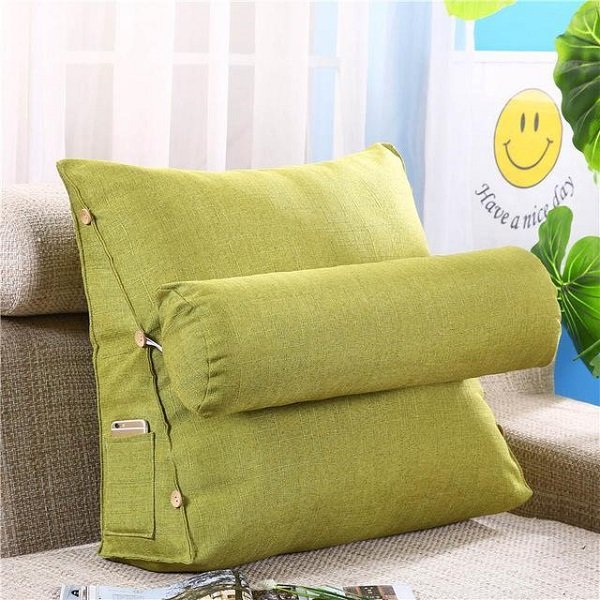 Coussin de dossier pour la lecture/coussin de lit pour la télévision