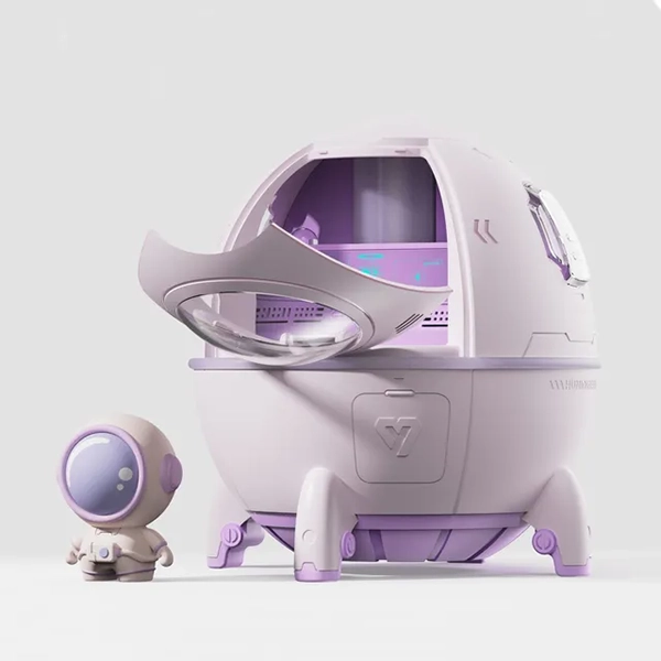 Capsule Spatiale Humidificateur D’air Diffuseur Portable – Image 4