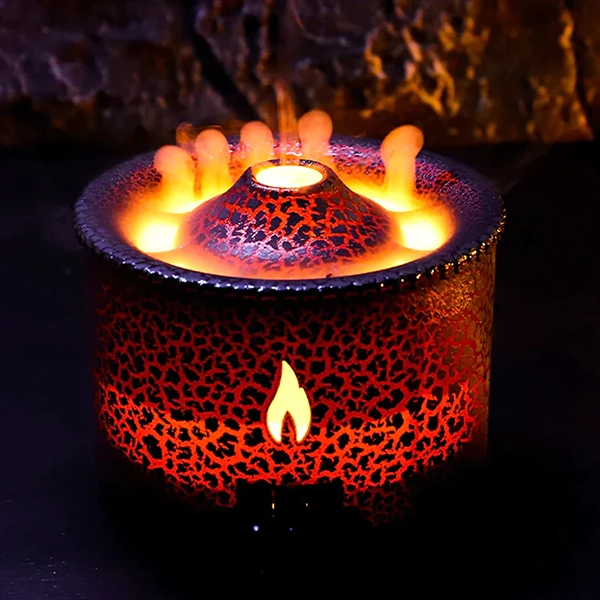Volcano Humidificateur D’Air Méduse Diffuseur D’Arômes – Image 2