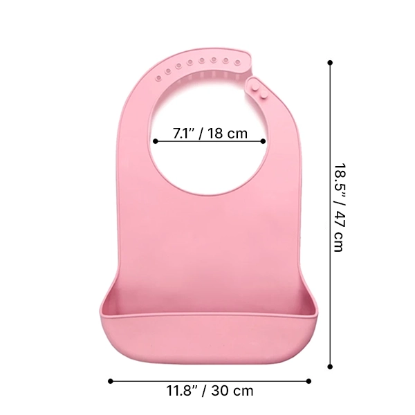 Bavette en Silicone Imperméable pour Adultes – Image 5
