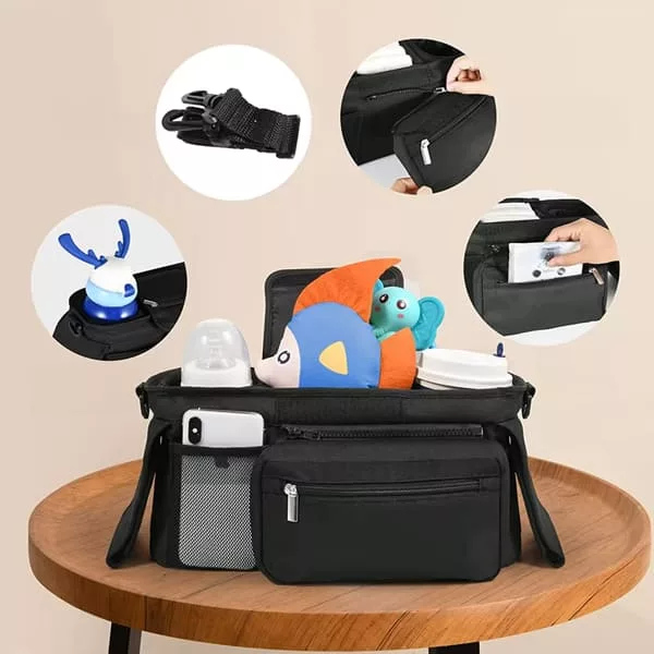 Organisateur de Poussette Sac de Rangement de Voyage – Image 3