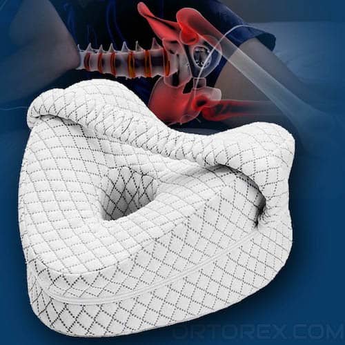 Oreiller Orthopédique pour Genou pour Dormeurs Latéraux
