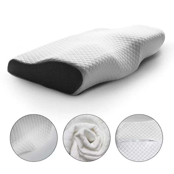 Oreiller Orthopédique en Mousse à Mémoire de Forme pour les Douleurs Cervicales – Image 5