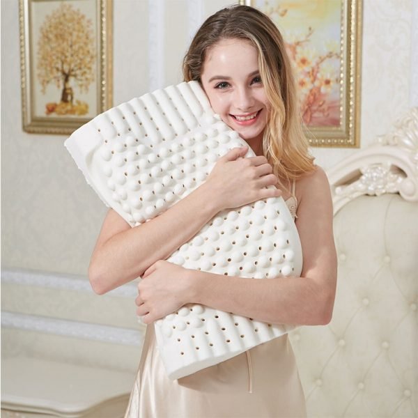 Oreiller orthopédique en latex 100 % naturel pour les douleurs cervicales – Image 6
