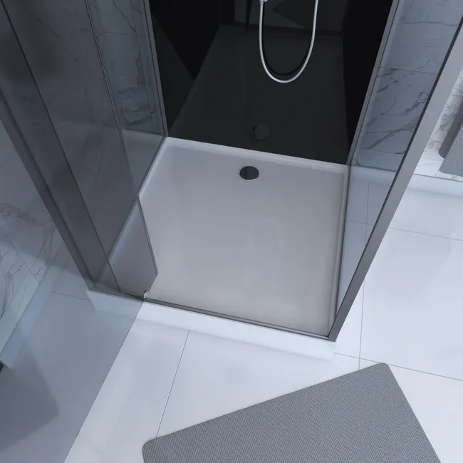 Cabine de douche carrée L.90 x l.90 cm, Reflect – Image 2
