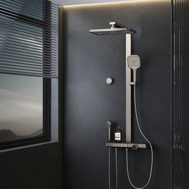 EMKE Colonne de douche avec thermostat